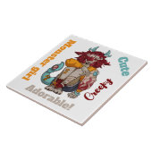 Carreau Fille monstre (Côté)