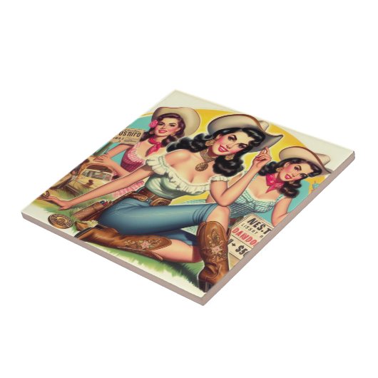 Carreau Filles vintages (Côté)