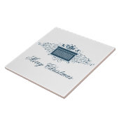 Carreau Fils De Vacances Présents Carrelage, Bleu (Côté)