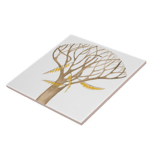 Carreau Fin d'automne sur un carrelage en céramique (W)