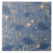 Carreau Fine Cool mignonne Girl Retro Mode florale (Devant)