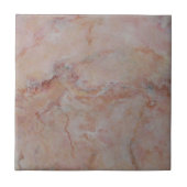 Carreau Finition en pierre de marbre rayé rose (Devant)