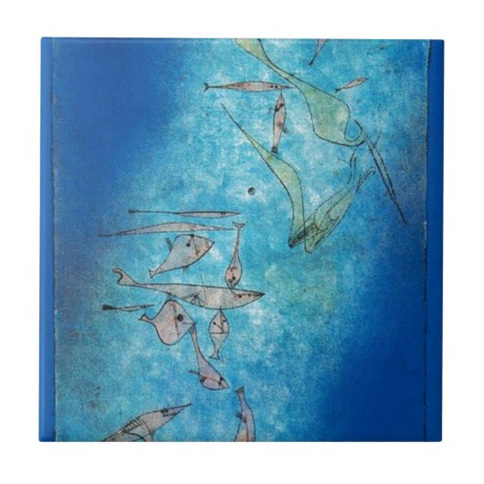 Carreau Fish Image - Paul Klee (Devant)