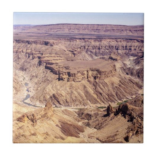 Carreau Fish River Canyon en Namibie du Sud, Afrique (Devant)