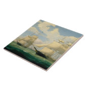Carreau Fitz Henry Lane - Les Navires "Flèche ailée" (Côté)