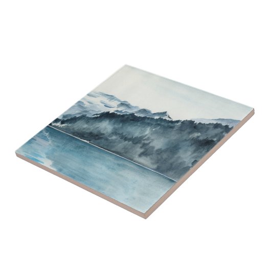 Carreau Fjords d'hiver (Côté)