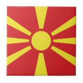 Carreau Flag de Macedonia (Devant)