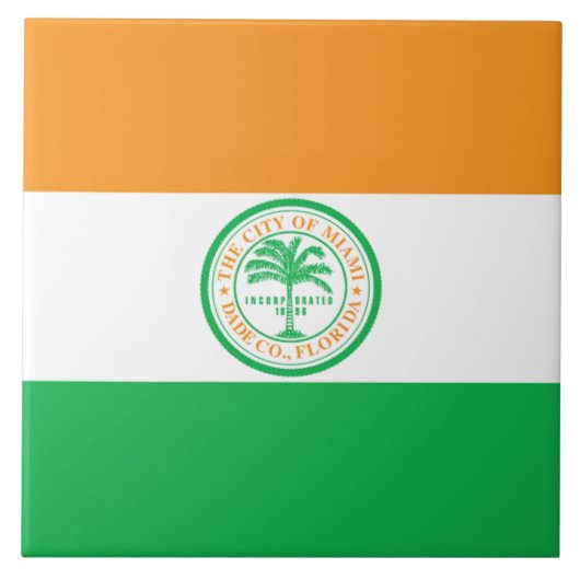 Carreau flag de Miami (Devant)