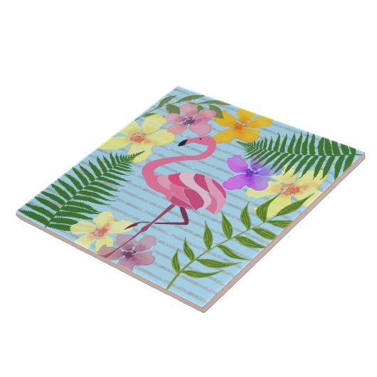 Carreau Flamant rose (Côté)