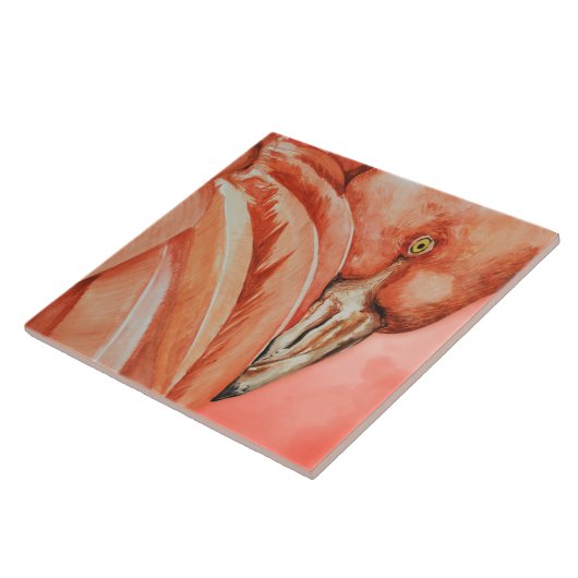 Carreau Flamant rose (Côté)