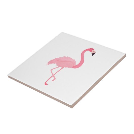 Carreau Flamant rose rose (Côté)