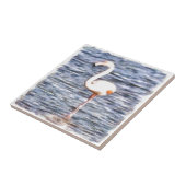 Carreau Flamant rose sauvage (Côté)