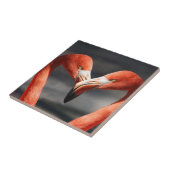 Carreau Flamant rose Valentine (Côté)