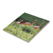 Carreau Flamants roses roses (Côté)