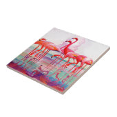 Carreau Flamants roses roses par Francis Lee Jaques (Côté)