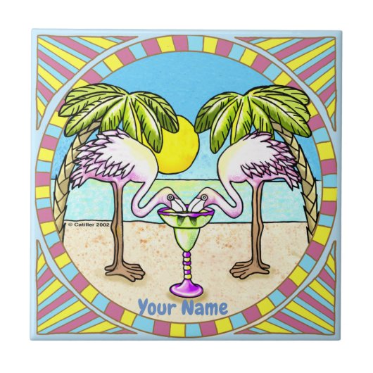 Carreau Flamingo Margarita (Devant)