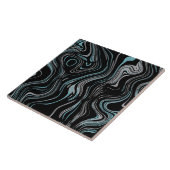 Carreau Flamme tourbée de plusieurs couleurs (Côté)