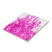 Carreau Flamme violette et cadeaux violets du feu de St (Côté)