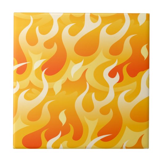 Carreau Flammes chaudes (Devant)