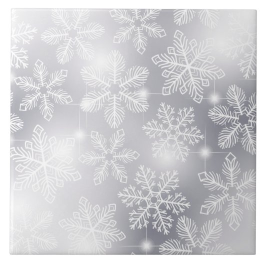 Carreau Flammes de neige et lumières (Devant)