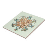 Carreau Flèche-neige de vacances (Côté)