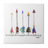 Carreau Flèche Psaume 91 (Devant)