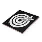 Carreau Flèche sur une cible ronde (Côté)