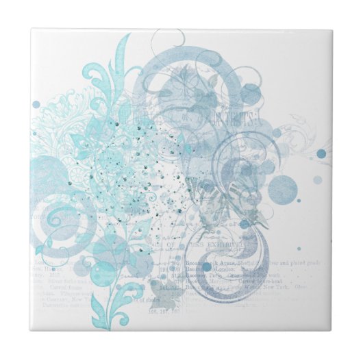 Carreau Flèches bleues (Devant)