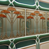 Carreau Fleur Art Nouveau [Set 1/4]