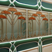 Carreau Fleur Art Nouveau [Set 2/4]