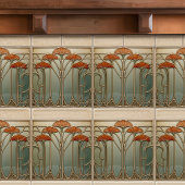 Carreau Fleur Art Nouveau [Set 2/4]