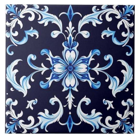 carreau fleur azurée (Devant)