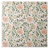 Carreau Fleur chic rose (Devant)