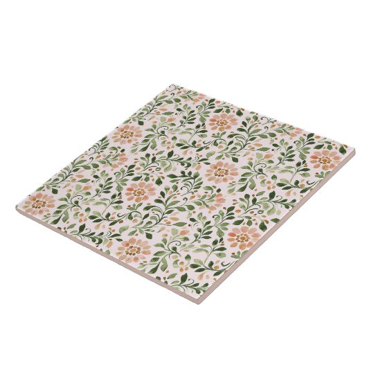 Carreau Fleur chic rose (Côté)