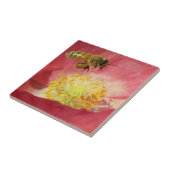 Carreau Fleur d'abeille et de pavot (Côté)