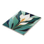 Carreau Fleur de calla Art déco (Côté)