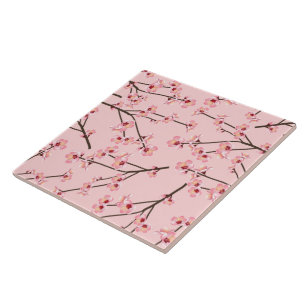 Carreau Fleur de cerise
