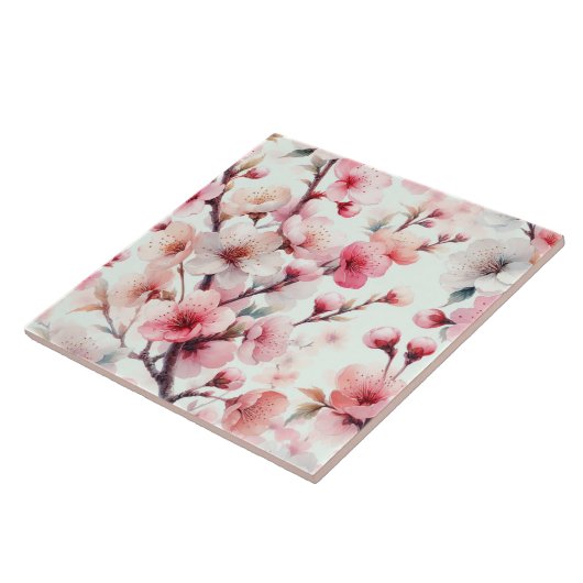 Carreau Fleur de Cerisier (Côté)