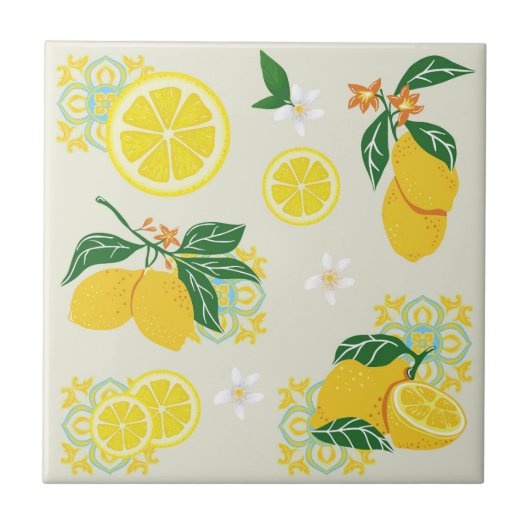 Carreau Fleur de Citron (Devant)