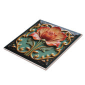 Carreau Fleur de Citrus Brillante (Côté)