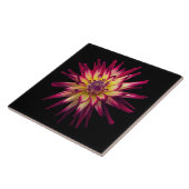 Carreau Fleur de combinaison de couleurs impressionnante (Côté)