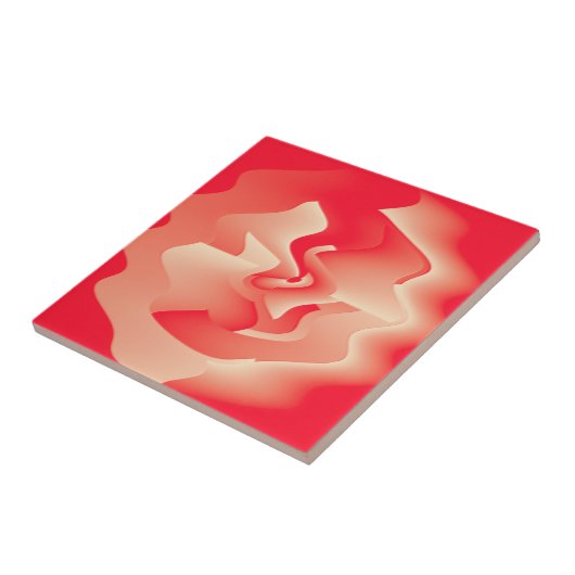 Carreau fleur de corail (Côté)