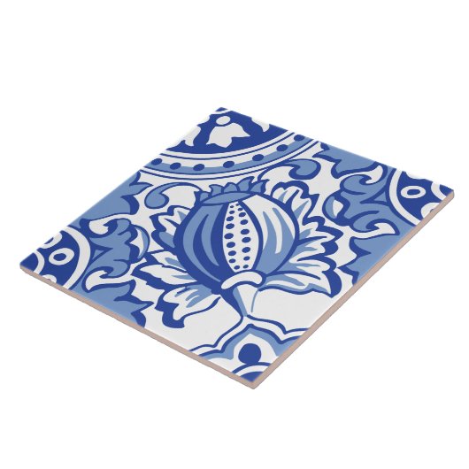 Carreau Fleur de grenade (Côté)