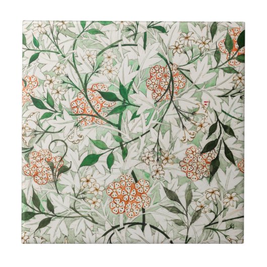 Carreau Fleur de jasmin William Morris (Devant)