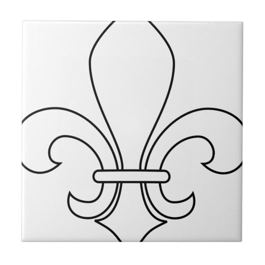 Carreau Fleur-De-lis (Devant)