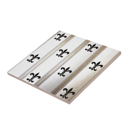 Carreau Fleur-De-Lis (Côté)