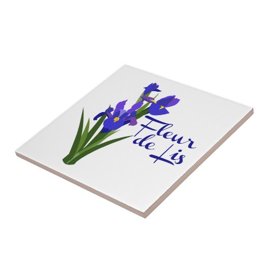 Carreau Fleur de Lis (Côté)