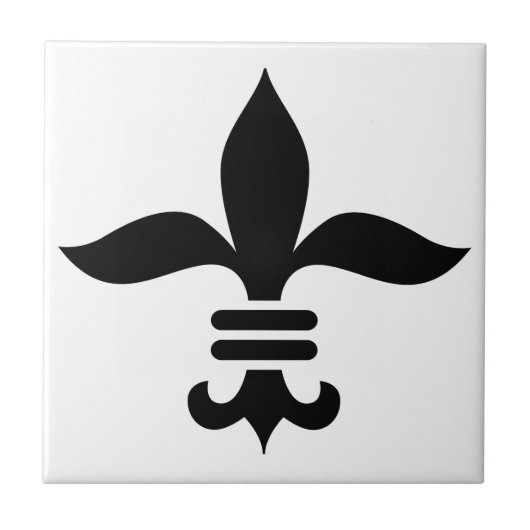 Carreau Fleur-De-Lis (Devant)