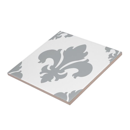 Carreau Fleur De Lis 2 Paloma (Côté)