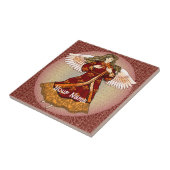 Carreau Fleur de lis angel (Côté)